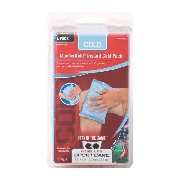 COMPRESA DE FRIO INSTANTANEA DESECHABLE MUELLER KOLD®