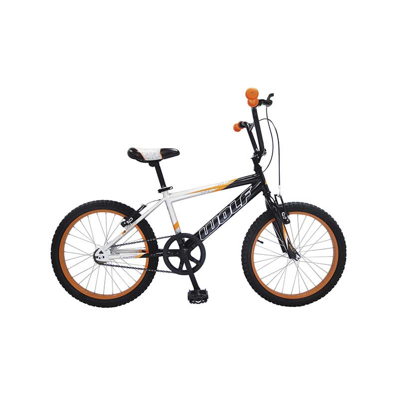 Bicicleta Benotto Wolf Acero R20 1V Niño Frenos V Negro UN