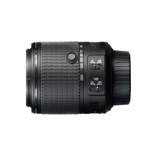 NIKON AF-S DX NIKKOR 55-200mm NEGRO LENTE