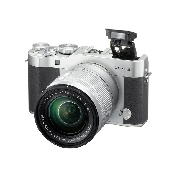 FUJIFILM XA3 LENTE (XC16-50mmF3.5-5.6 OIS II MMF) PLATA