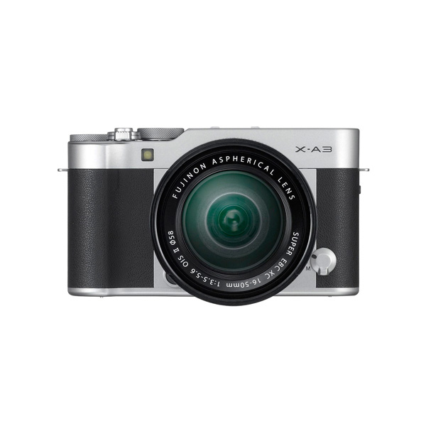 FUJIFILM XA3 LENTE (XC16-50mmF3.5-5.6 OIS II MMF) PLATA
