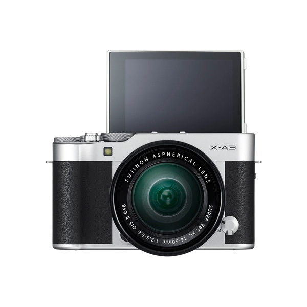 FUJIFILM XA3 LENTE (XC16-50mmF3.5-5.6 OIS II MMF) PLATA