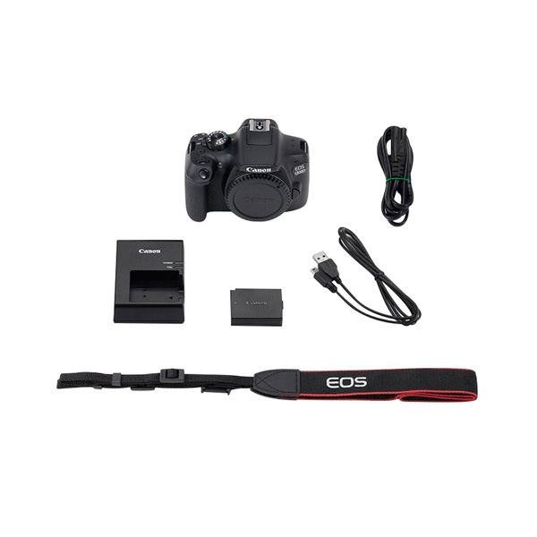 CANON EOS 1300D NEGRO BODY KIT BOX