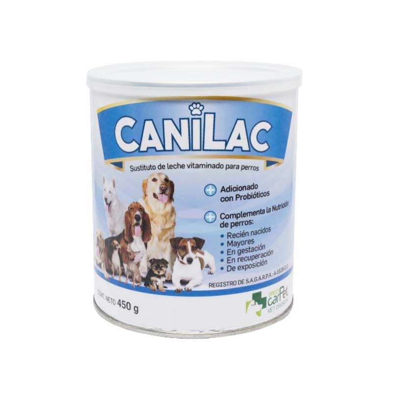 Canilac Probióticos Sustituto Leche Vitaminado Perros 450 gr