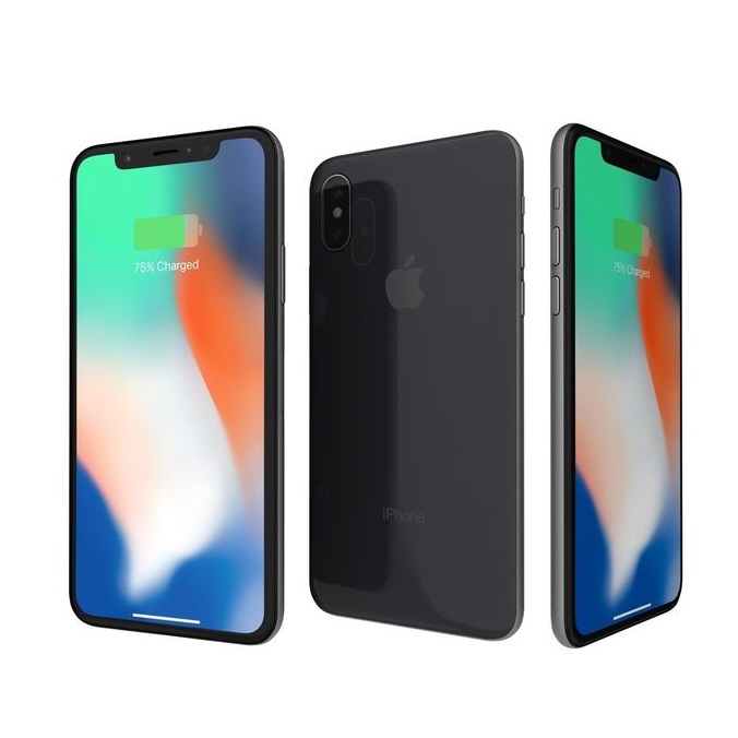 Celular Apple Iphone X Gris Espacial 64gb 3gb