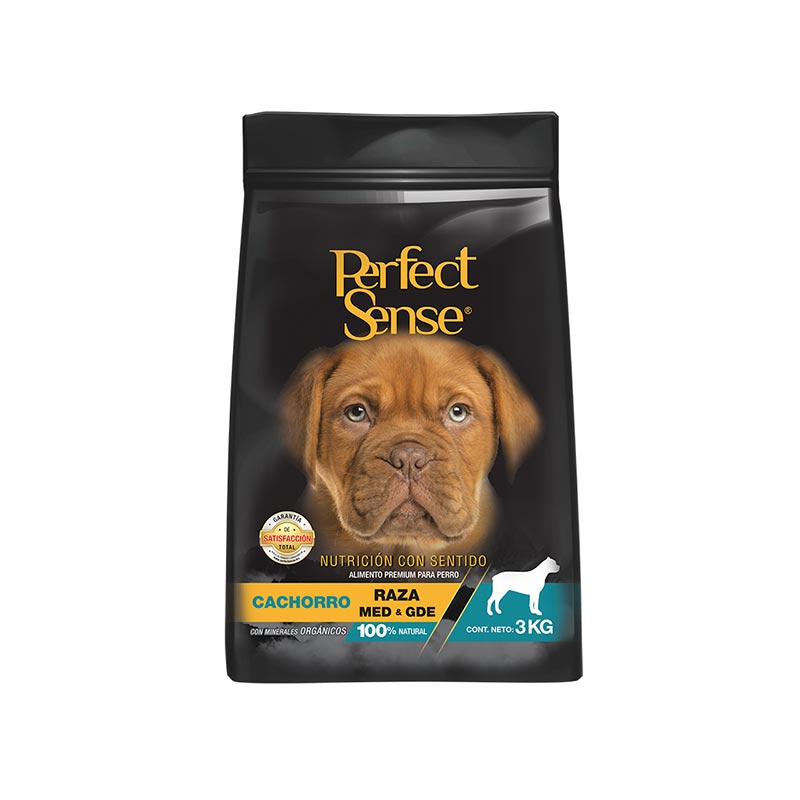 Alimento Perro Perfect Sense Cachorro Raza Med Grande 3Kg
