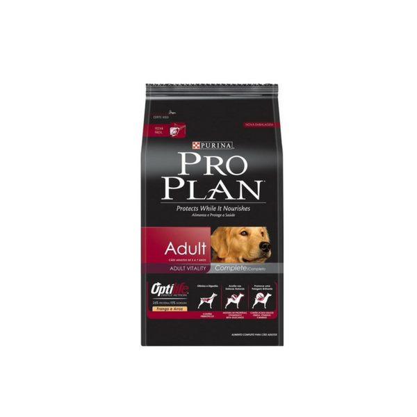 Purina Pro Plan Adulto Complete Medium 3 kg + 1 lata gratis