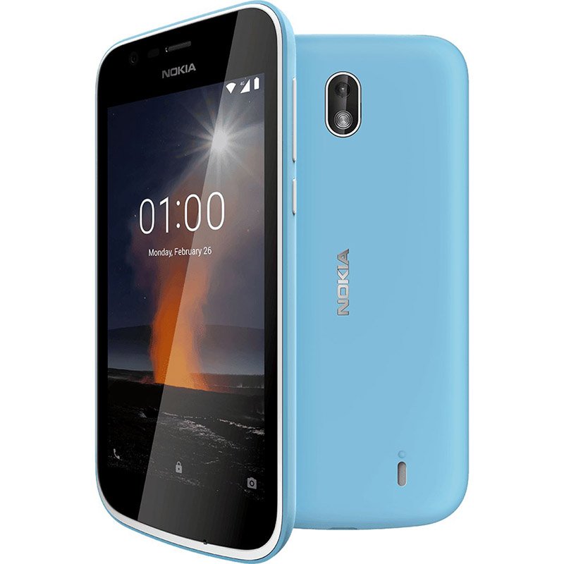 Funda Plastica Azul/Gris Nokia 1 Xpress-on Cover Dual Pack