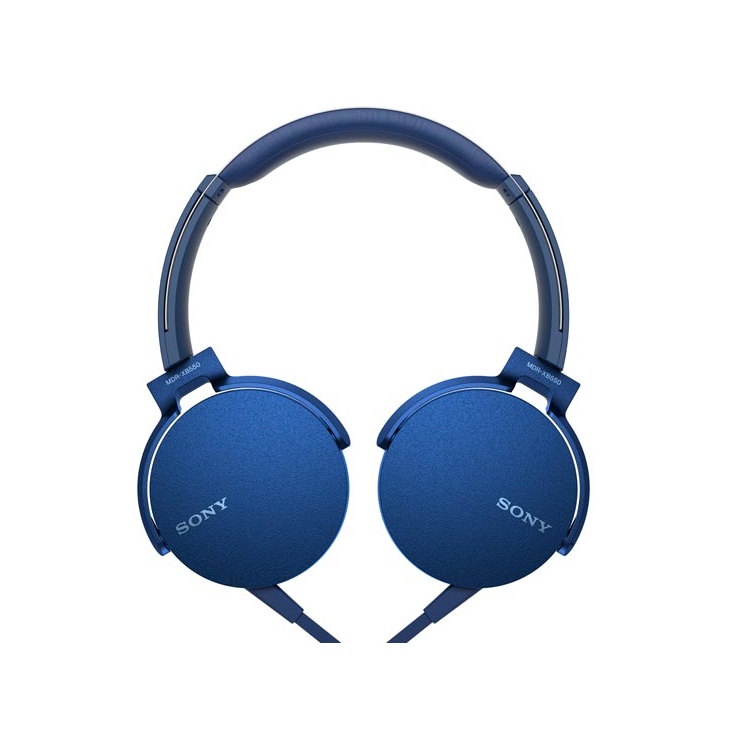 Audífonos Sony Extra BASS Diadema MDR-XB550 Azules