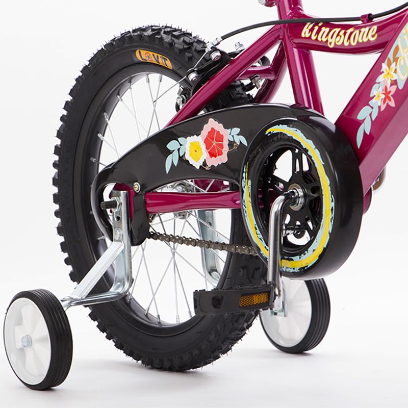 Bicicleta Rodada 20 Kingstone Cherry Girl Premium Niña C/Canasta Fucsia