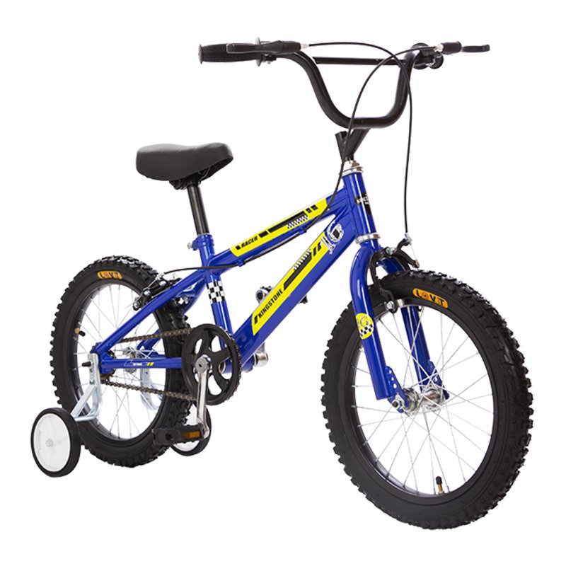 Bicicleta Rodada 16 Kingstone Racer Niño Azul Premium