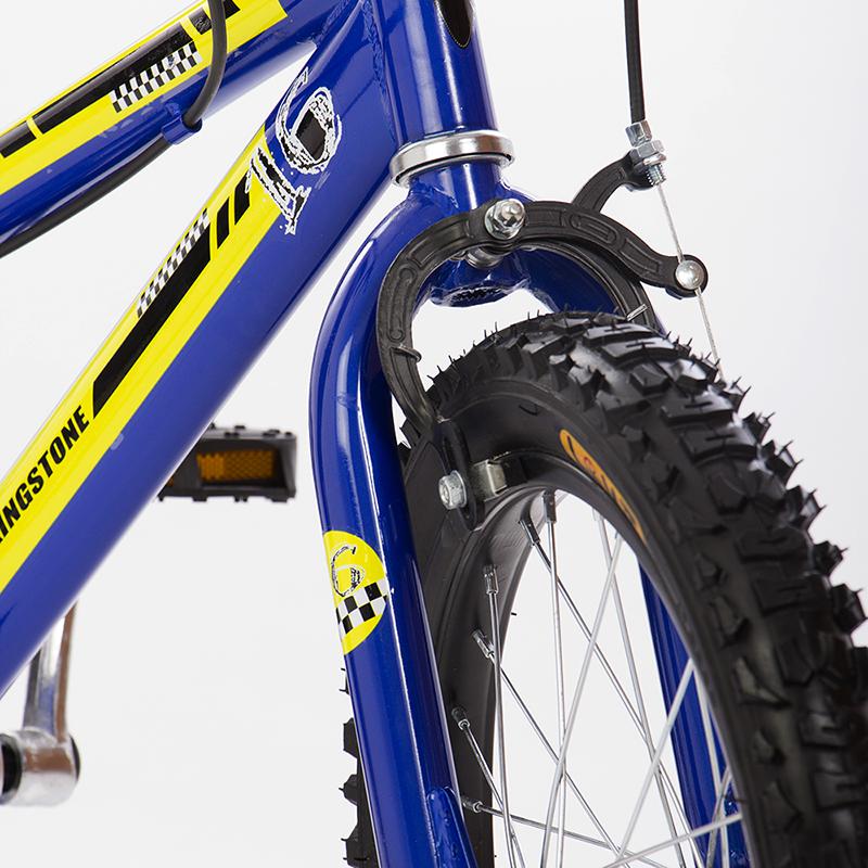 Bicicleta Rodada 16 Kingstone Racer Niño Azul Premium