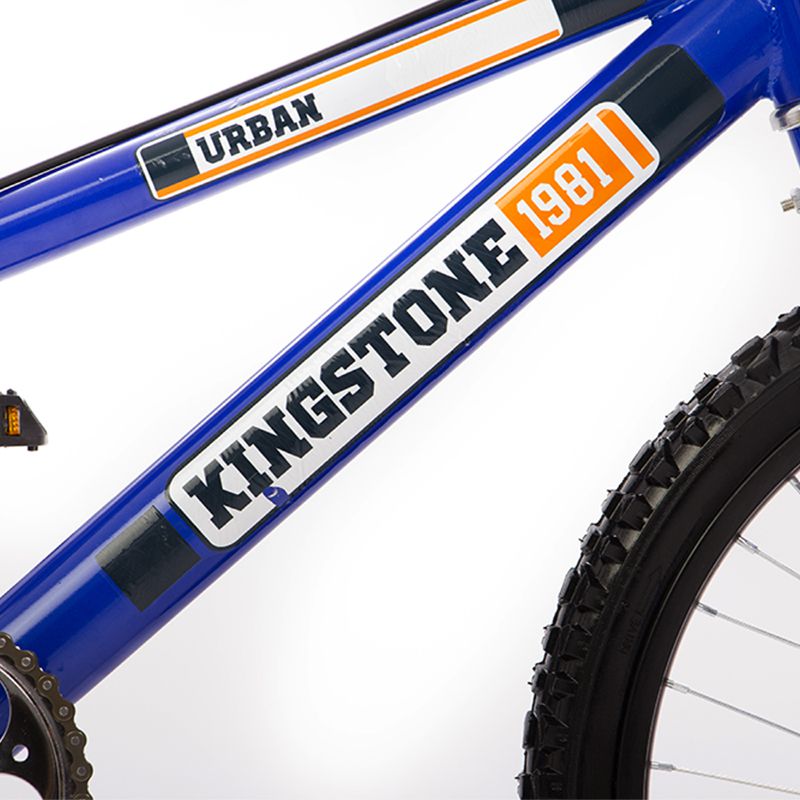 Bicicleta Rodada 20 Kingstone Urban Premium Niño Azul