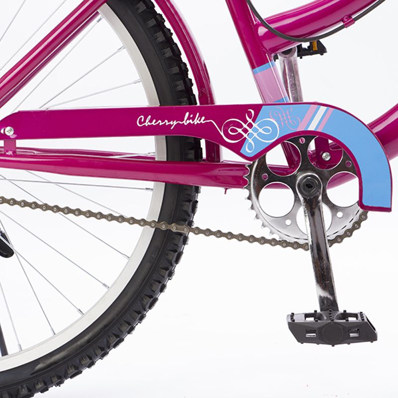 Bicicleta Rodada 24 Kingstone Cherry Premium Fucsia