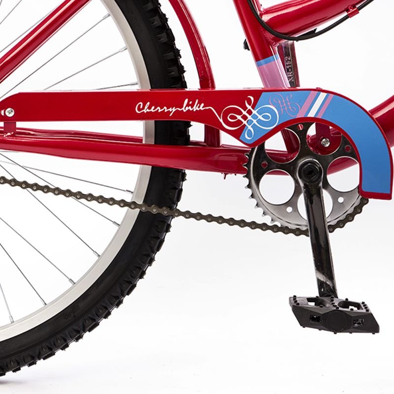 Bicicleta Rodada 24 Kingstone Cherry Premium Rojo