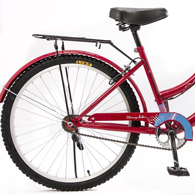 Bicicleta Rodada 24 Kingstone Cherry Premium Rojo