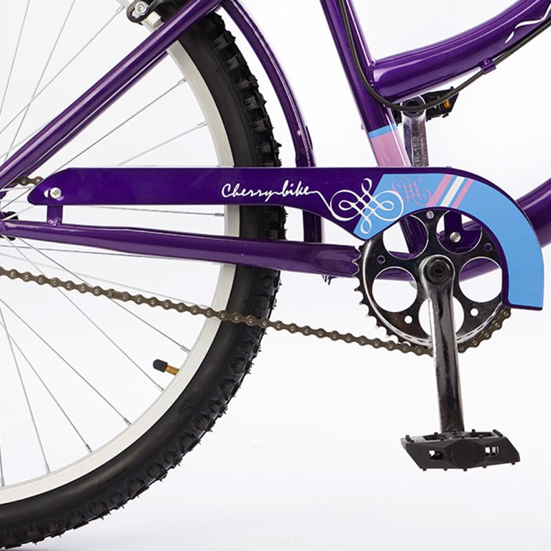 Bicicleta Rodada 24 Kingstone Cherry Premium Morado