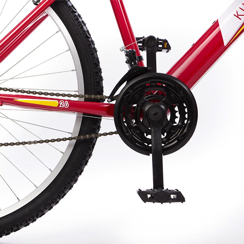 Bicicleta R.26 Kingstone BullDog 21 Velocidades Premium Rojo
