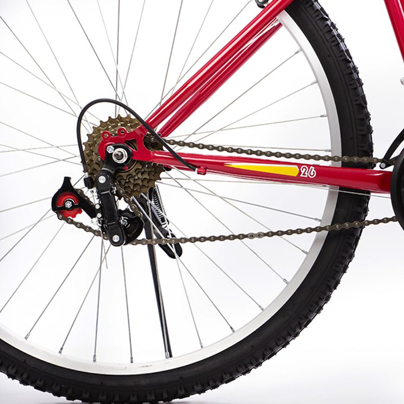 Bicicleta R.26 Kingstone BullDog 21 Velocidades Premium Rojo