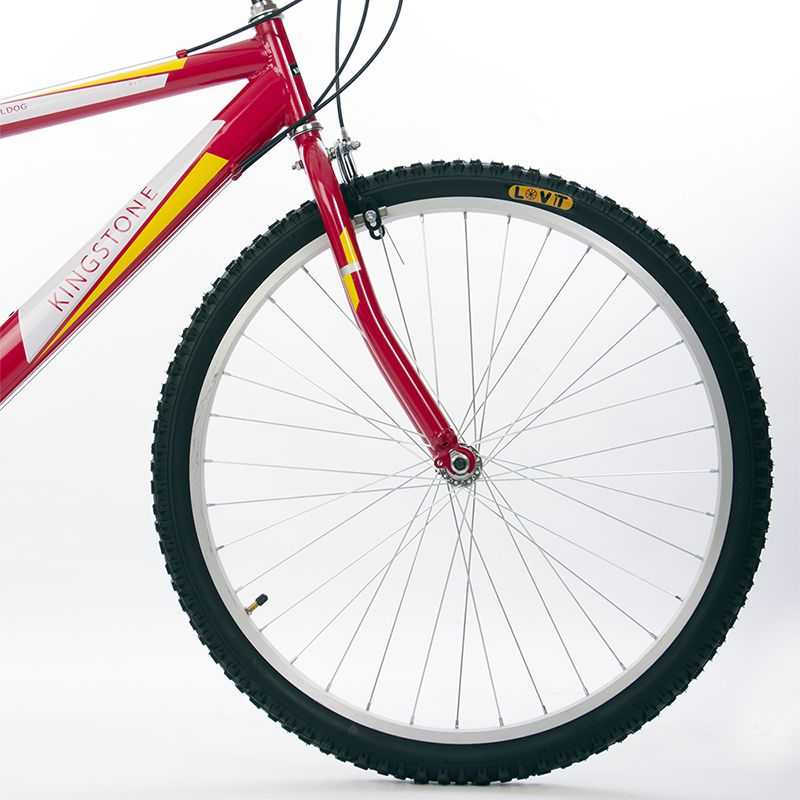 Bicicleta R.26 Kingstone BullDog 21 Velocidades Premium Rojo