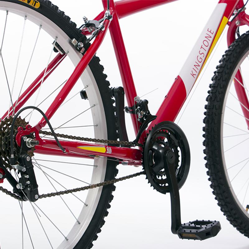 Bicicleta R.26 Kingstone BullDog 21 Velocidades Premium Rojo