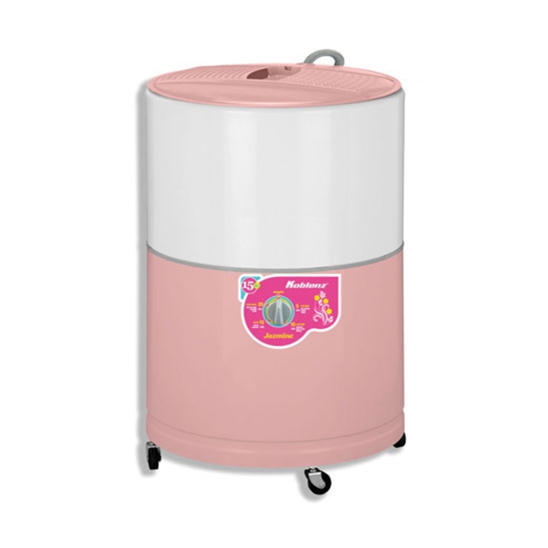 Lavadora Chaca Chaca, Koblenz LRK-410JAZMI 15 Kilos, sistema de polea ORT