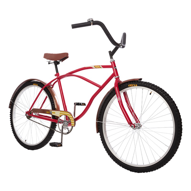 Bicicleta R.26 Kingstone Crussier Hombre Rojo Premium