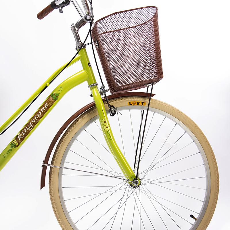 Bicicleta Rodada 26 Kingstone Vintage Premium Para Dama 2018 Verde