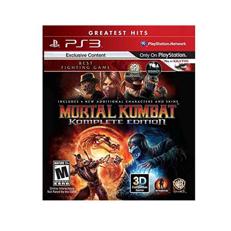 PS3 Juego Mortal Kombat Complete Edition Para PlayStation 3