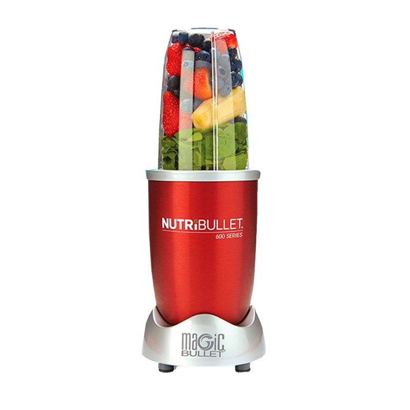 Nutribullet 600W Rojo Pulverizador De Alimentos Y Extractor - Sku 101126