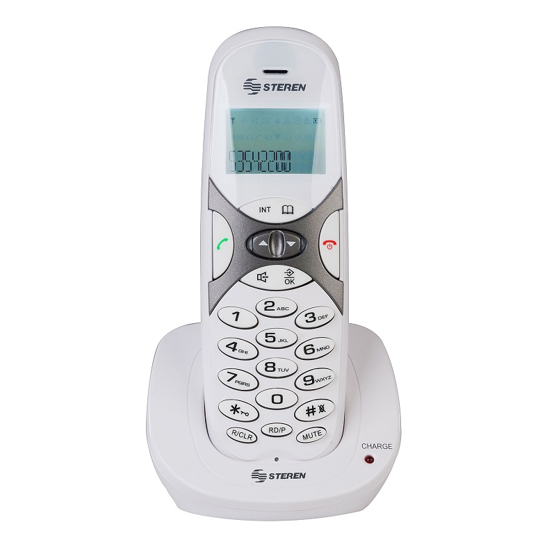 Teléfono inalámbrico DECT 6.0 con 2 extensiones adicionales