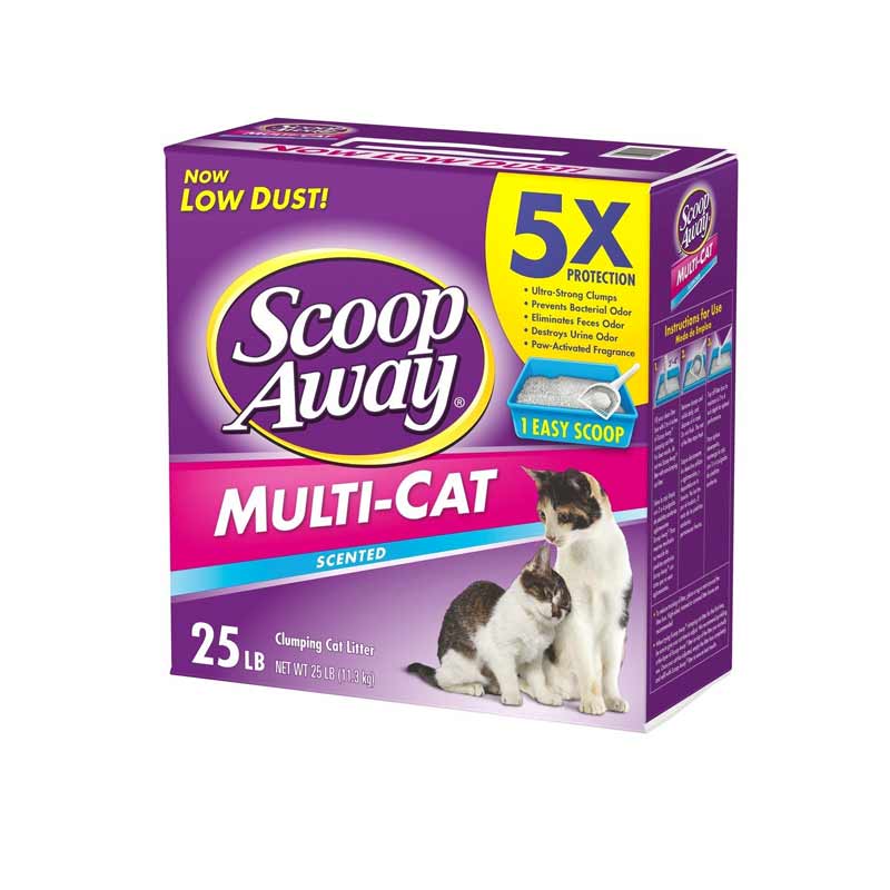 Arena Gato Scoop Away Multi Cat Aglutinante 11kg - 25lb