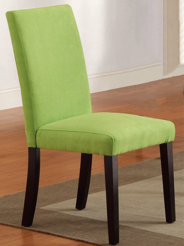 Juego de 2 Sillas color Verde Manzana  F1304, POUNDEX