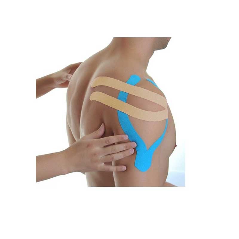 Cinta Kinesiológica Para Lesiones Deportivas Resistente Al Agua Rosa