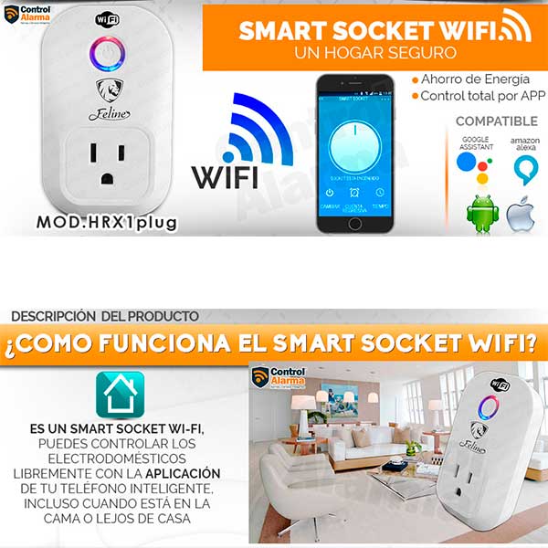 Socket Inalambrico Inteligente Wifi Smart Plug Celular X App