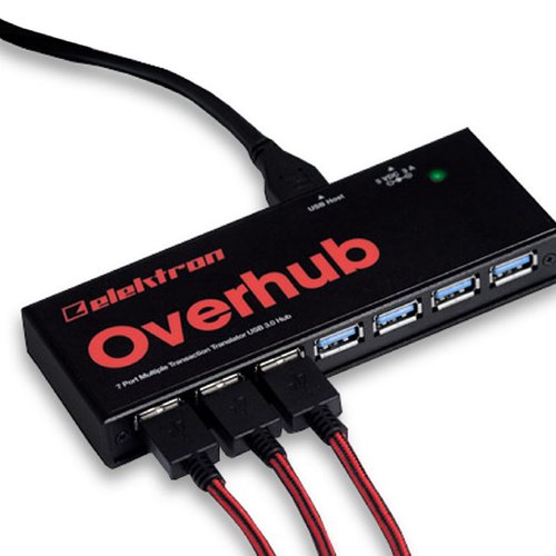 Overhub de Elektron Hub USB para Audio y Midi por Solid Electronics