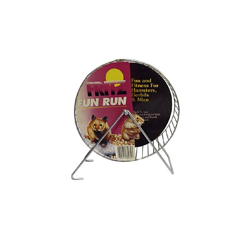Rueda De Ejercicio Con Soporte de Metal Para Hamster