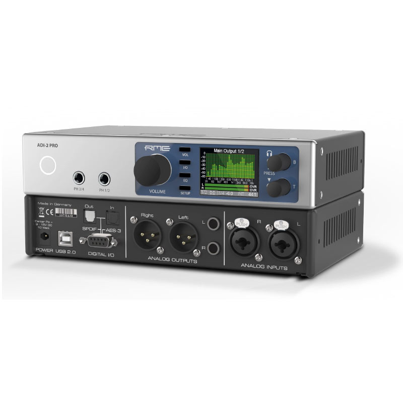 RME ADI-2 Pro FS Convertidor Alta Resolución AD / DA por Solid Electronics