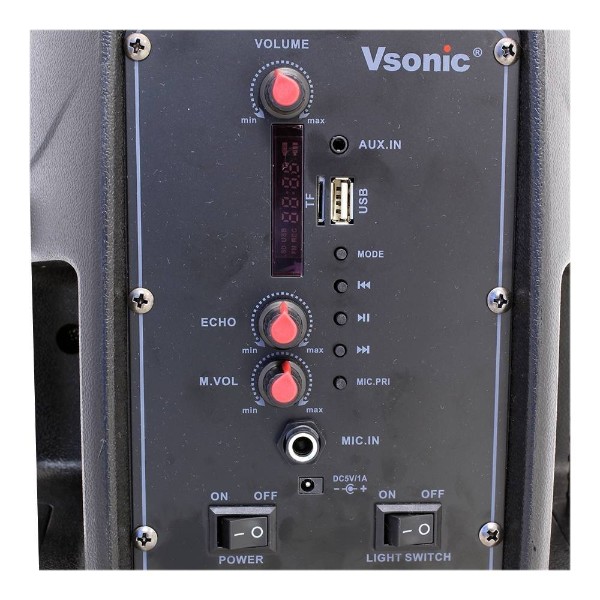 Bocina Bluetooth 8 pulgadas VS 8010 Vsonic