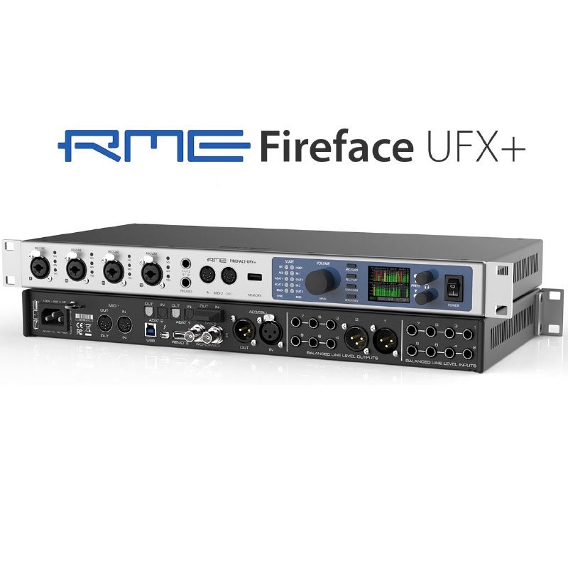 Interfaz de audio RME Fireface UFX + USB 3.0 y Thunderbolt