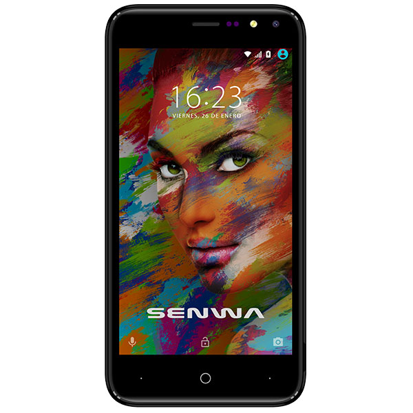 Celular SENWA LTE LS50F EVOLUTION Color NEGRO KIT Telcel