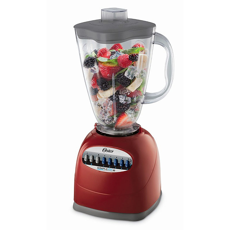 Licuadora Oster 10 Vel Mod. 6640 - Roja