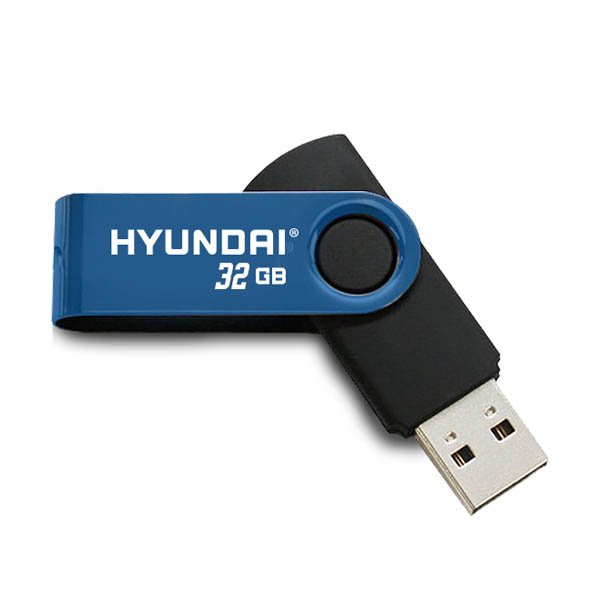 Memoria USB Hyundai Flash Drive, 32 GB, Azul
