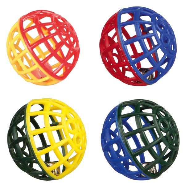 Trixie Pelota Jaula con Sonajero,  Plástico, 4,5 cm