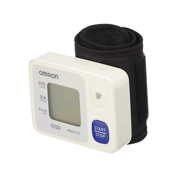 Monitor de presión arterial de muñeca automático HEM-6122 Omron