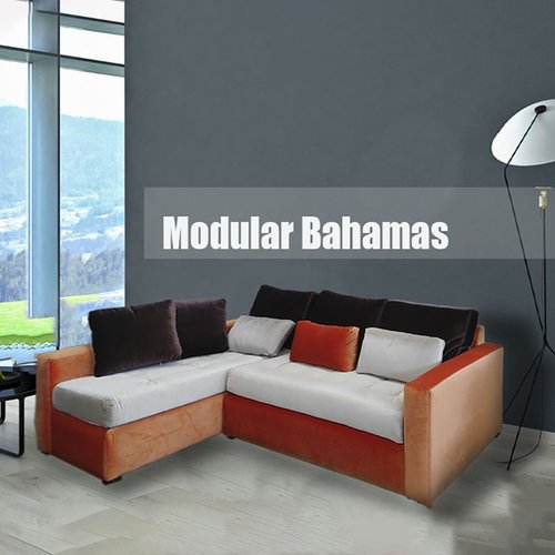Sala Modular Bahamas naranja Maderian // ENTREGA A CDMX Y ZONA METROPOLITANA.