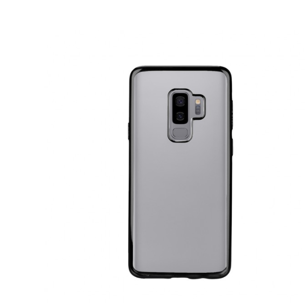 Funda Tucano Elektro Flex Samsung Galaxy S9+ Negro, Incluye Regalo de Audifonos Happy Plugs Negro