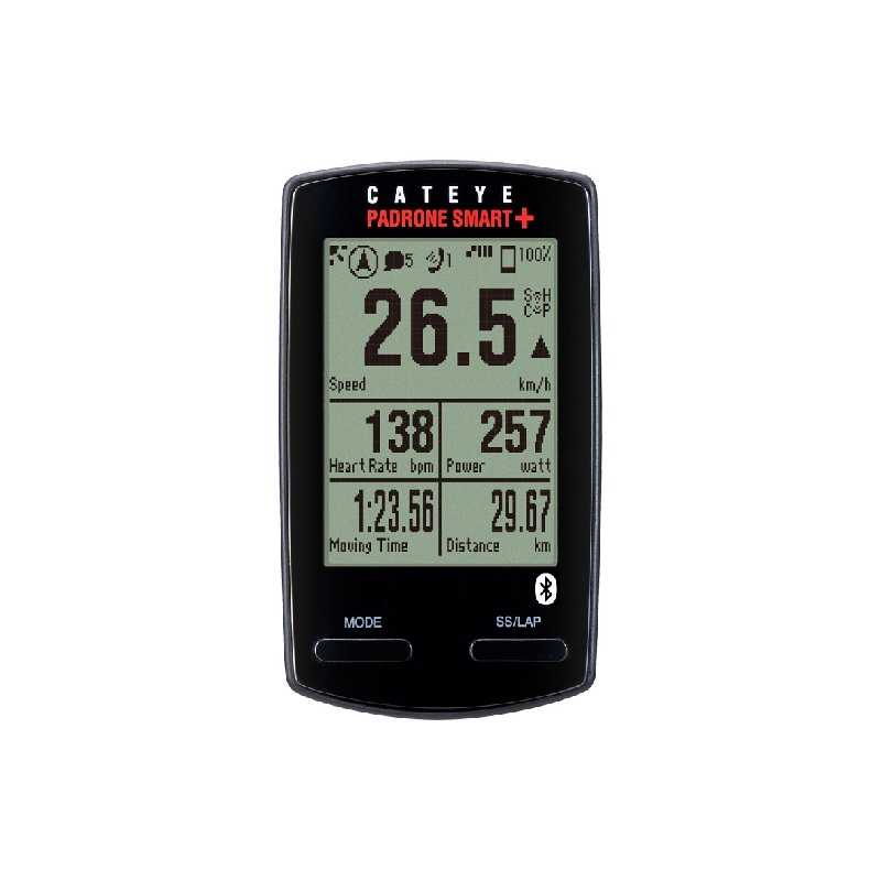 Velocímetro Digital Padrone Smart Sensores 12 Funciones Bicicleta Ciclismo CC-SC100B Cateye