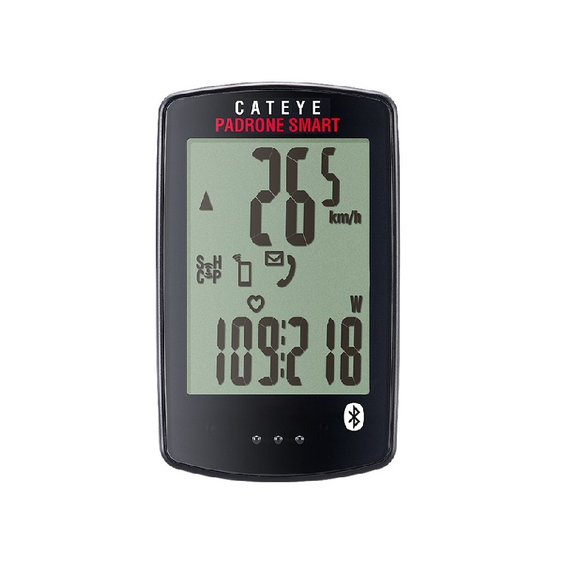 Velocímetro Digital Padrone Smart Sensor 12 Funciones Bicicleta Cicilismo CC-PA500B Cateye