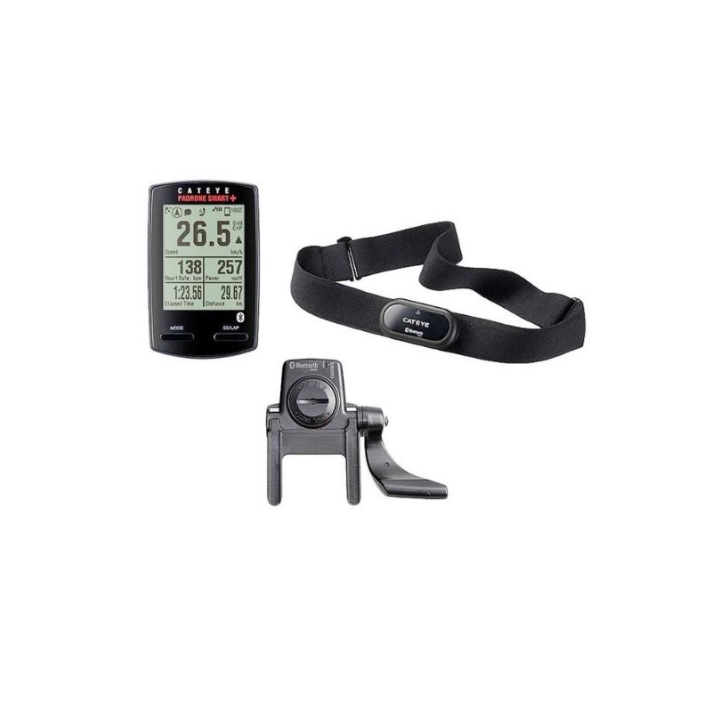 Velocímetro Digital Padrone Smart Sensores 12 Funciones Bicicleta Ciclismo CC-SC100B Cateye